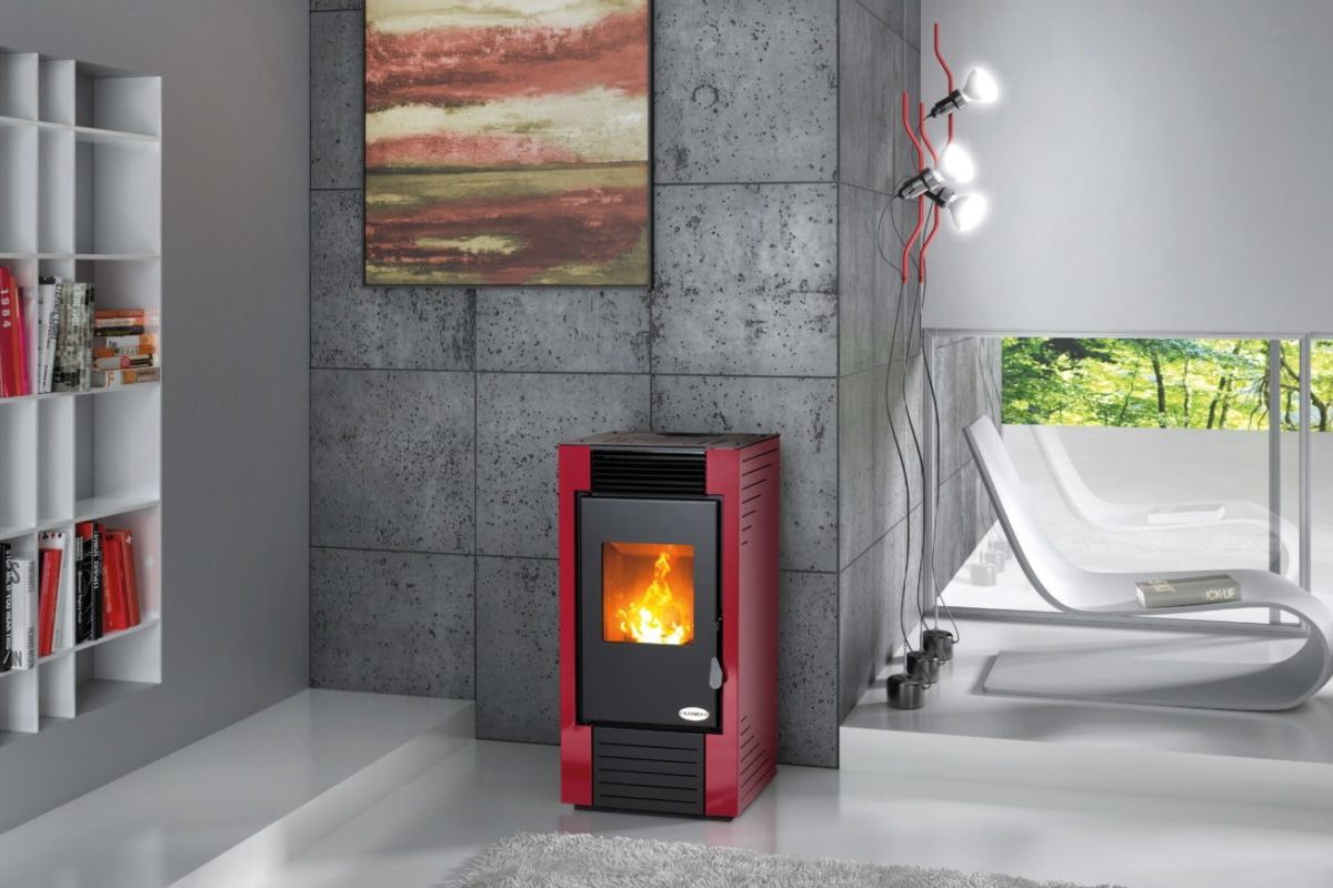 Estufa de pellets para casa Estufa de pellets para casa